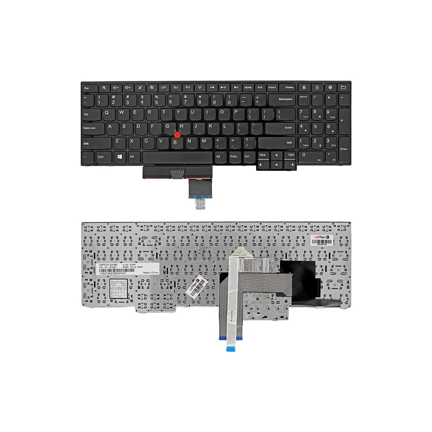کیبورد لپ‌تاپ لنوو E530 (ThinkPad)