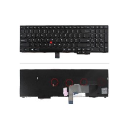 کیبورد لپ‌تاپ لنوو E540 (ThinkPad | با ماوس | با فریم)