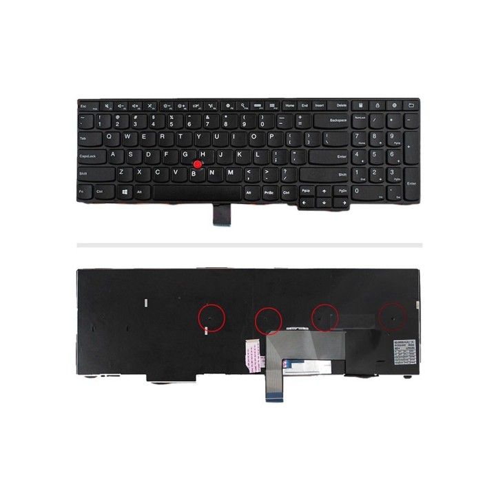 کیبورد لپ‌تاپ لنوو E540 (ThinkPad | با ماوس | با فریم)