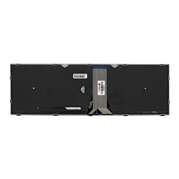 کیبورد لپ‌تاپ لنوو G50-70 (IdeaPad | با بکلایت | با فریم نقره ای)
