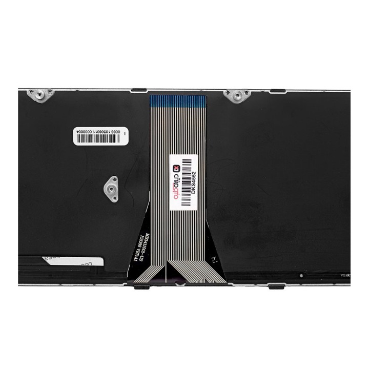 کیبورد لپ‌تاپ لنوو G50-70 (IdeaPad | با بکلایت | با فریم نقره ای)