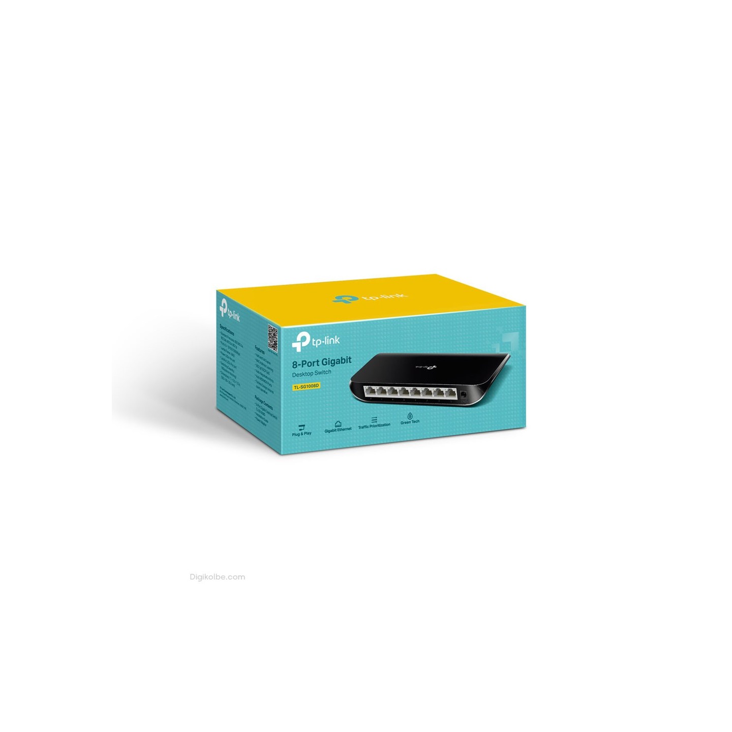 سوئیچ شبکه تی‌پی‌لینک TL-SG1008D (8 پورت)