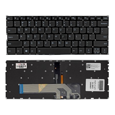 کیبورد لپ‌تاپ لنوو FLEX-14IWL ( Ideapad | با بکلایت )