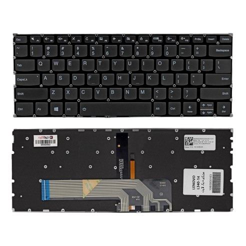 کیبورد لپ‌تاپ لنوو FLEX-14IWL ( Ideapad | با بکلایت )