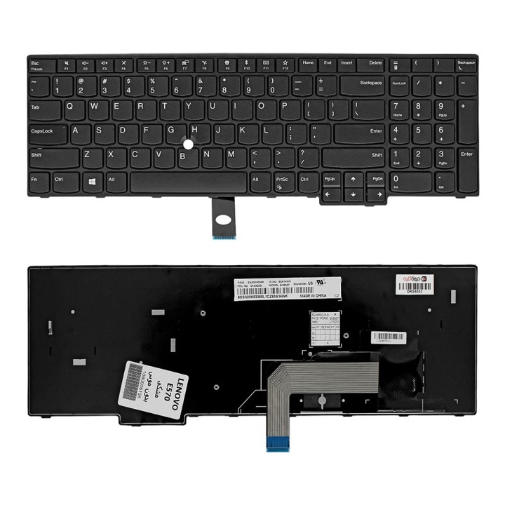 کیبورد لپ‌تاپ لنوو E575 (ThinkPad)