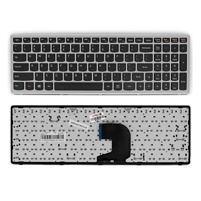 کیبورد لپ‌تاپ لنوو P500,Z500 (IdeaPad | بافریم نقره ای)