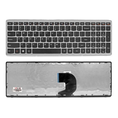 کیبورد لپ‌تاپ لنوو P500,Z500 (IdeaPad | بافریم نقره ای)