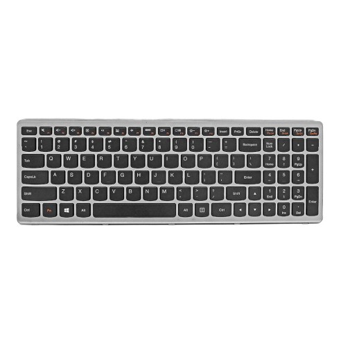 کیبورد لپ‌تاپ لنوو Z500 (IdeaPad | بافریم نقره ای)