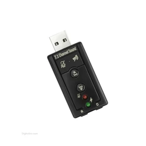 تبدیل کارت صدا ولوم دار ( 7.1 USB )