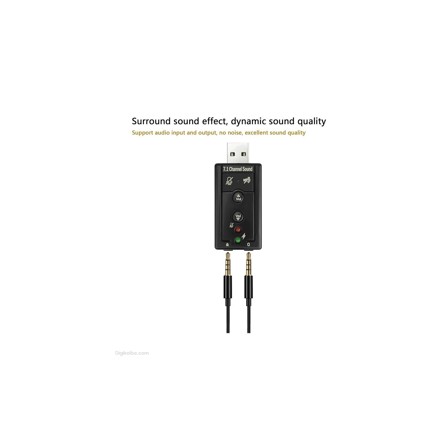 تبدیل کارت صدا ولوم دار ( 7.1 USB )
