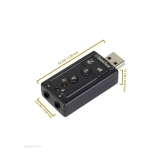تبدیل کارت صدا ولوم دار ( 7.1 USB )