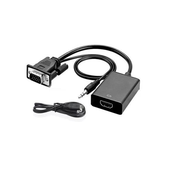 تبدیل VGA به HDMI ونتولینک ( با کابل صدا )