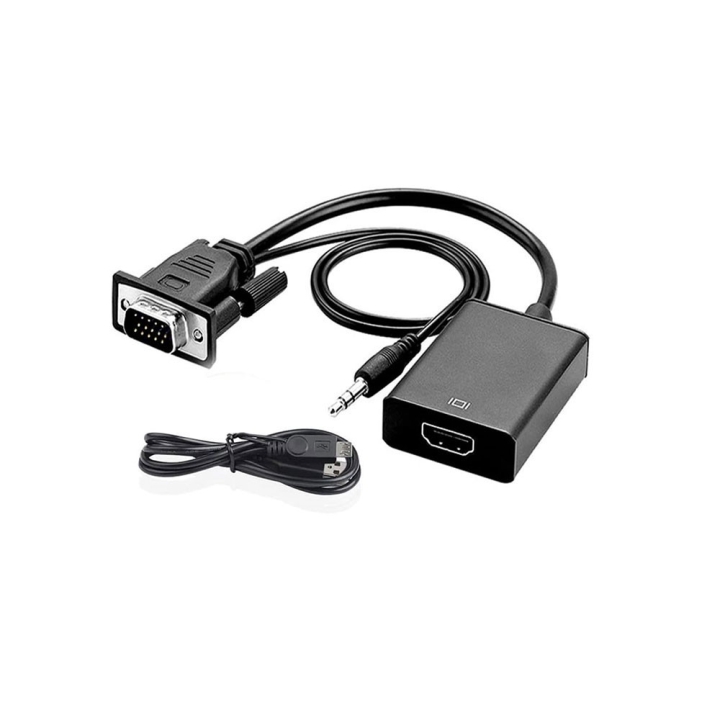 تبدیل VGA به HDMI ونتولینک ( با کابل صدا )