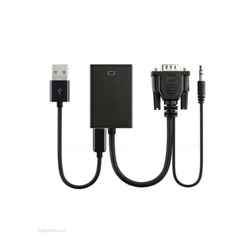 تبدیل VGA به HDMI ونتولینک ( با کابل صدا )
