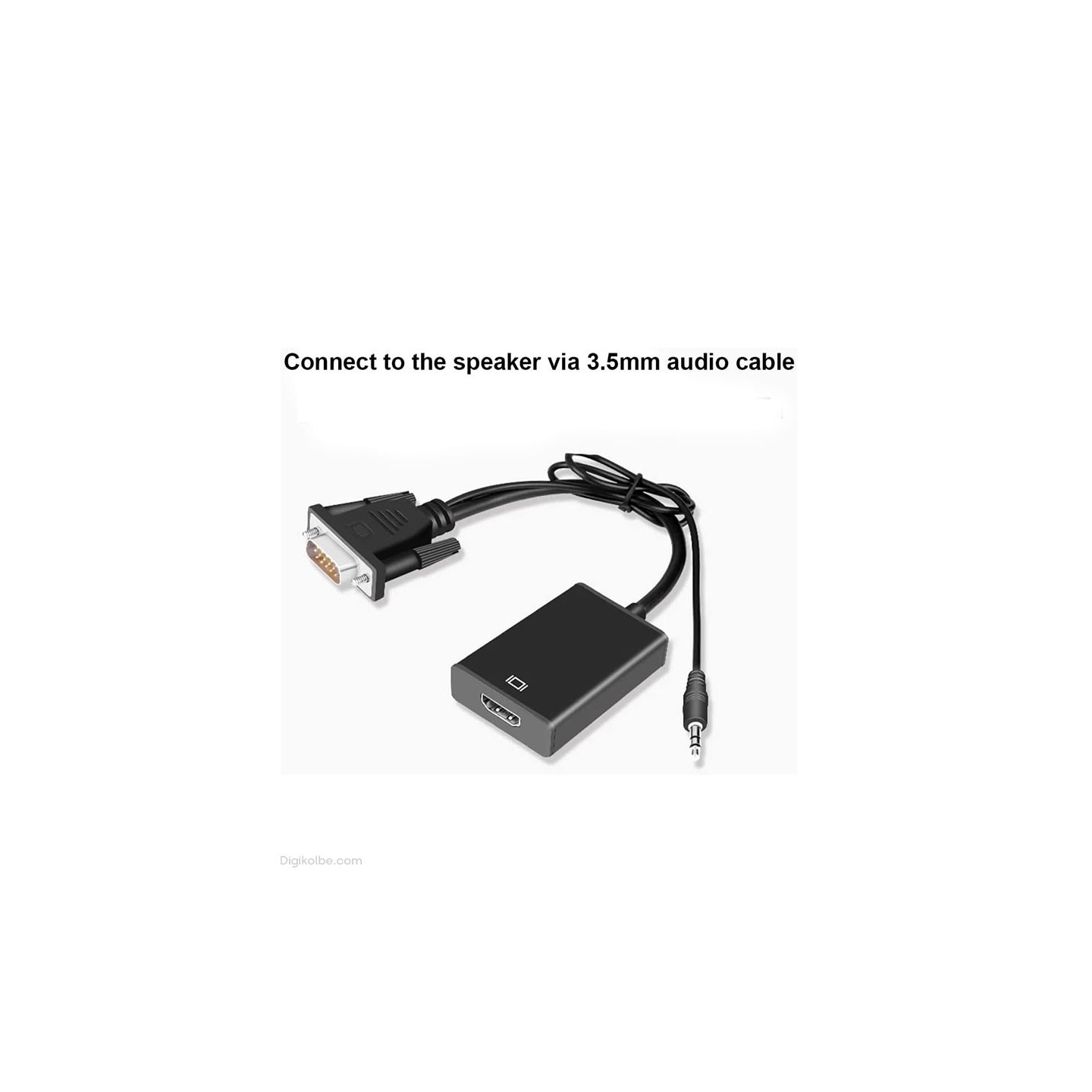 تبدیل VGA به HDMI ونتولینک ( با کابل صدا )