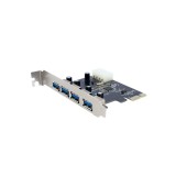 کارت تبدیل PCI EXPRESS رویال  ( 4 پورت USB3.0 | RP-304 )