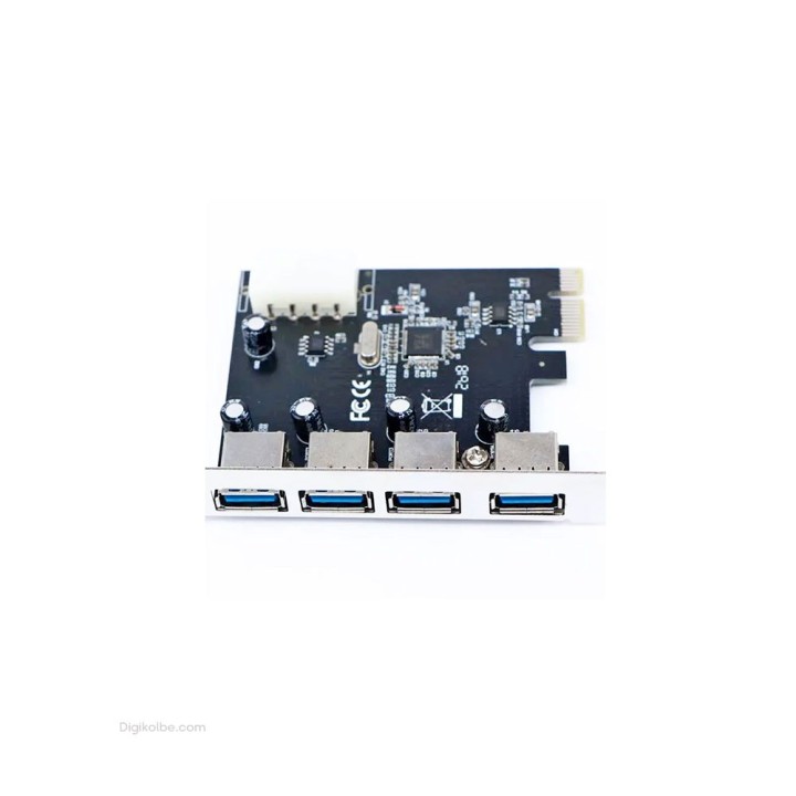 کارت تبدیل PCI EXPRESS رویال  ( 4 پورت USB3.0 | RP-304 )