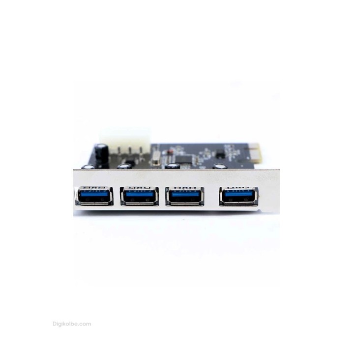 کارت تبدیل PCI EXPRESS رویال  ( 4 پورت USB3.0 | RP-304 )