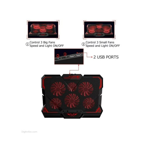 کول‌کلد K38 (پایه خنک‌کننده لپ‌تاپ)