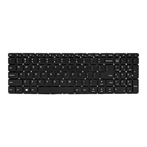 کیبورد لپ‌تاپ لنوو IdeaPad 110-15ISK (با دکمه پاور بدون فریم)