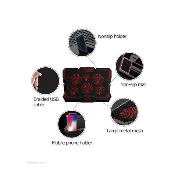 کول‌کلد K38 (پایه خنک‌کننده لپ‌تاپ)