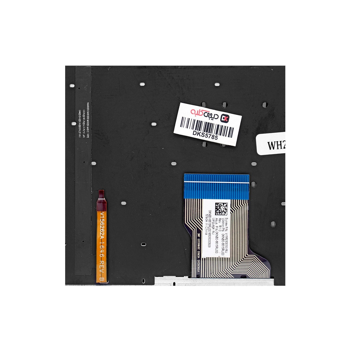 کیبورد لپ‌تاپ ایسوس FX502 (بدون فریم | با بکلایت)