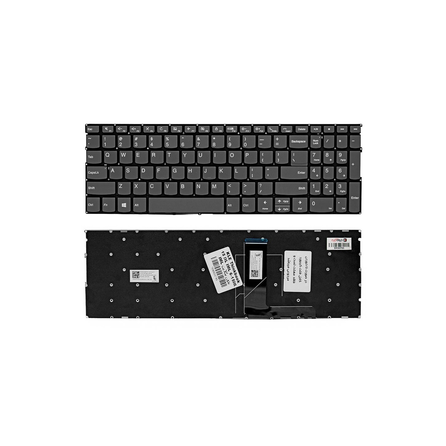 کیبورد لپ‌تاپ لنوو ThinkBook 15-IIL