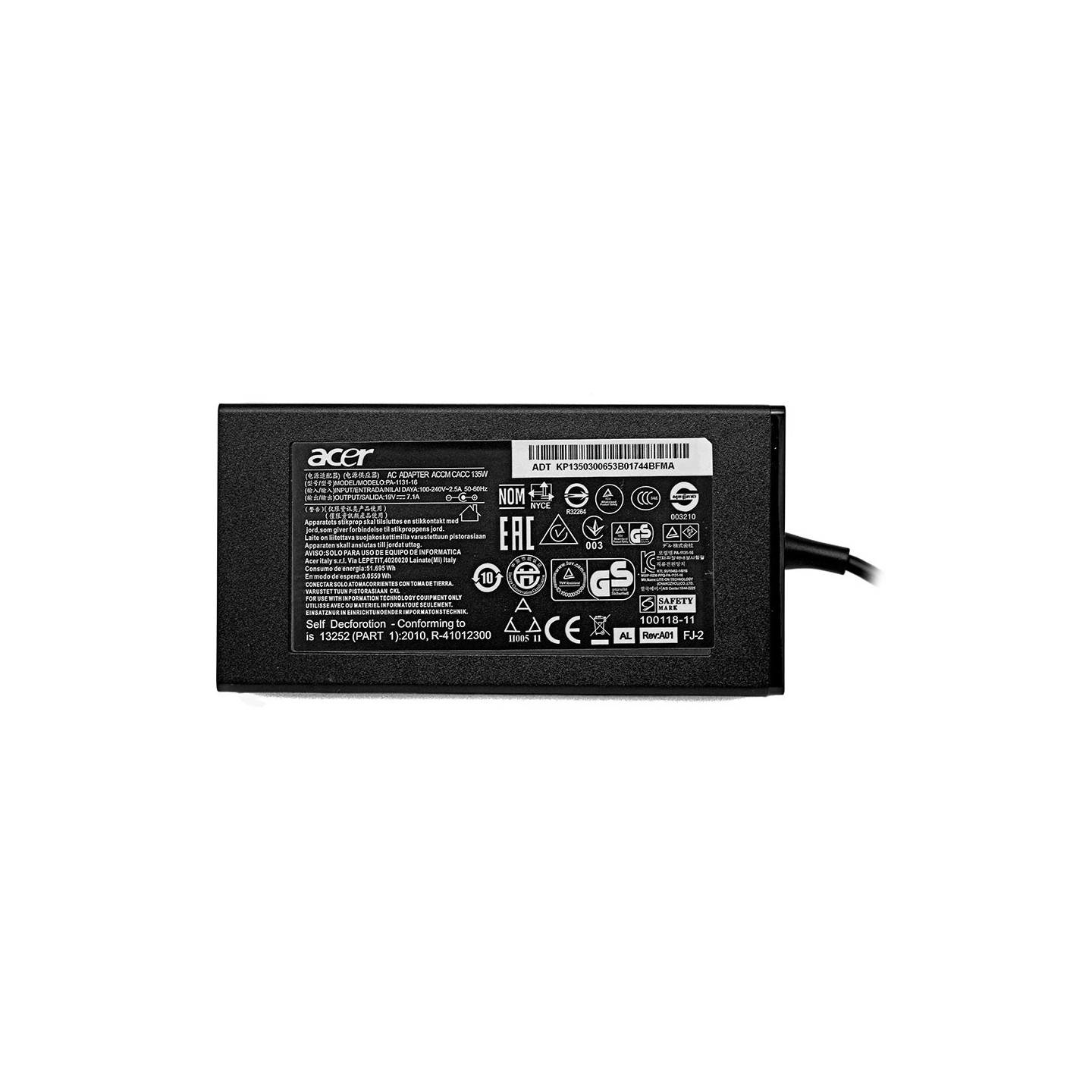 شارژر لپ‌تاپ ایسر VN7-571 (Aspire Nitro )