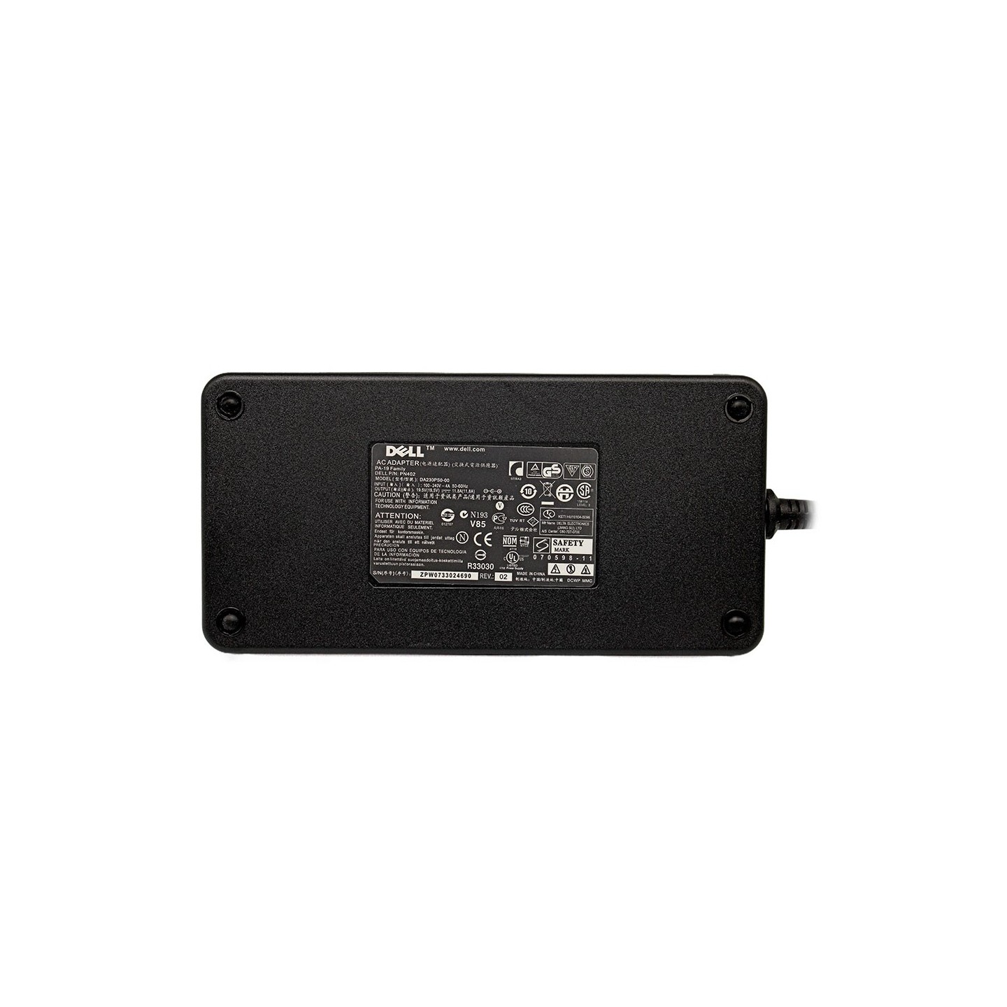 شارژر لپ‌تاپ دل Alienware 15 R4