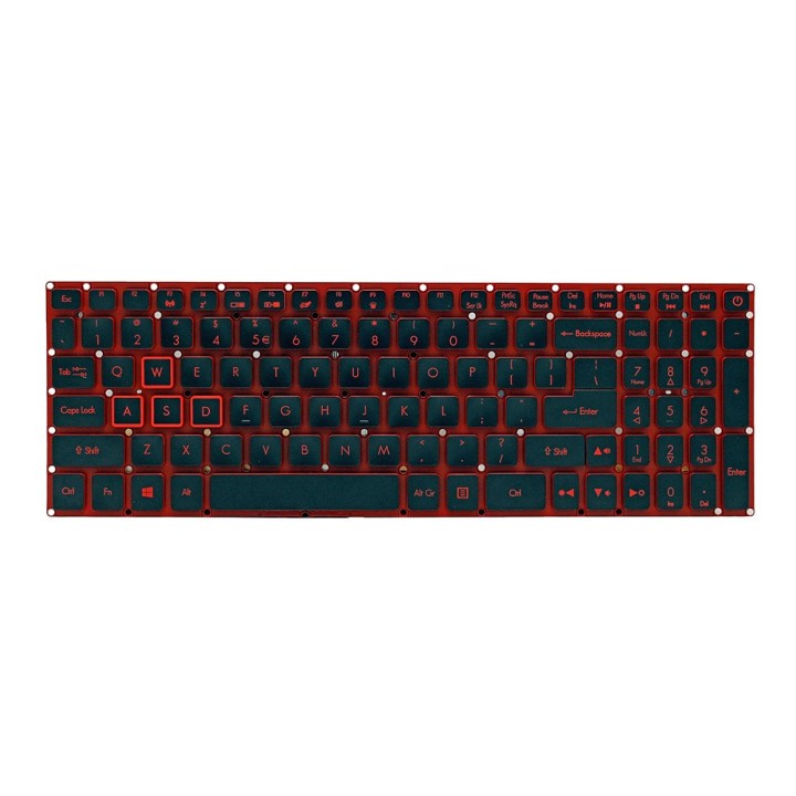 کیبورد لپ‌تاپ ایسر AN515 (Nitro 5 | با بکلایت)