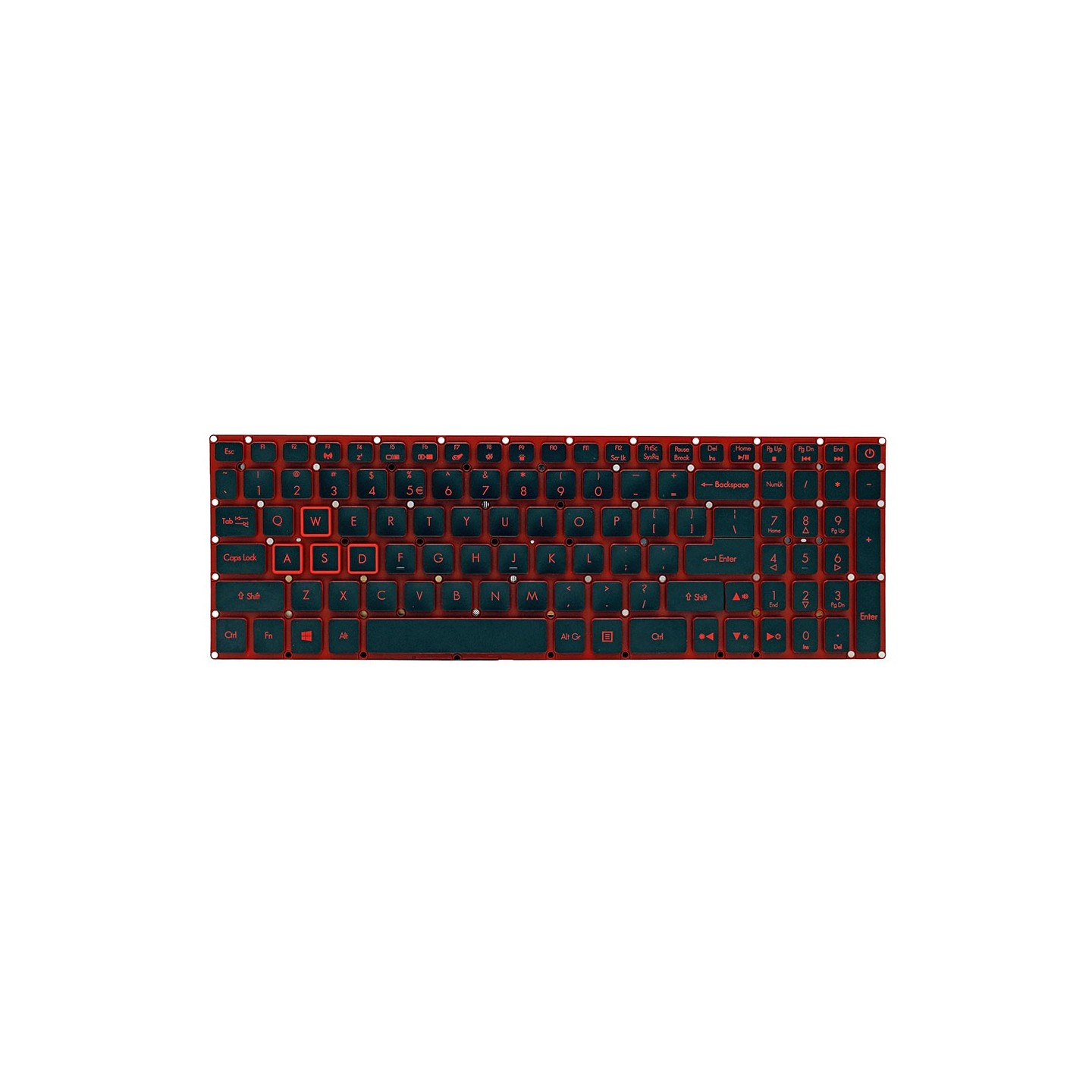 کیبورد لپ‌تاپ ایسر AN515 (Nitro 5 | با بکلایت)