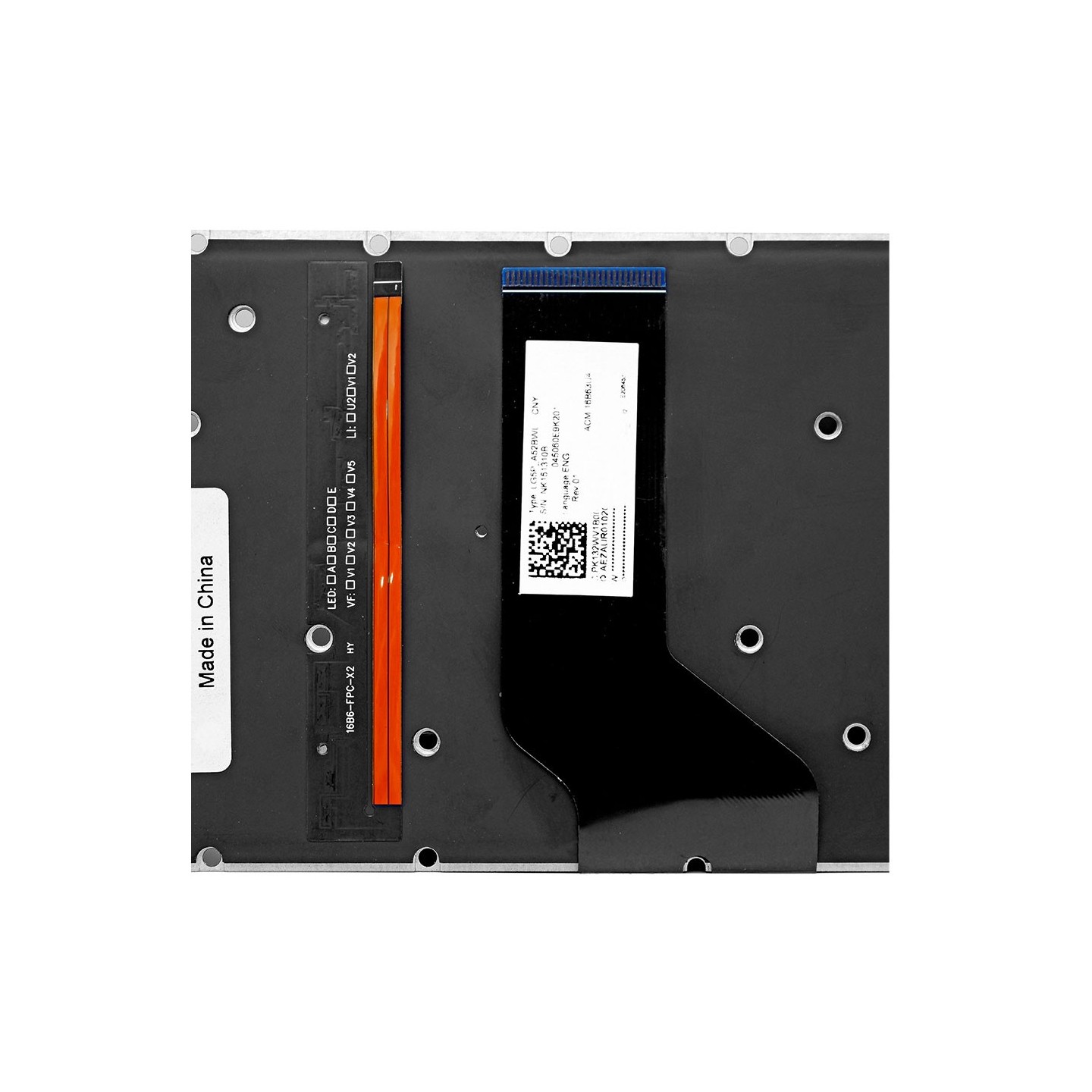 کیبورد لپ‌تاپ ایسر AN515 (Nitro 5 | با بکلایت)
