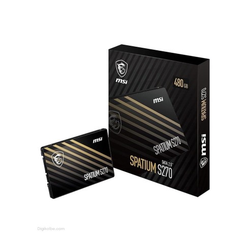 حافظه اس‌اس‌دی ام‌اس‌آی SPATIUM S270 (ظرفیت 480 گیگابایت)