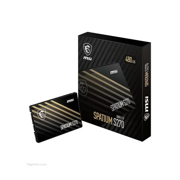 حافظه اساسدی اماسآی SPATIUM S270 (ظرفیت 480 گیگابایت) حافظه اساسدی اماسآی SPATIUM S270 (ظرفیت 480 گیگابایت)