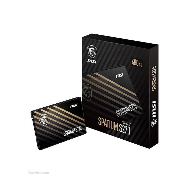 حافظه اس‌اس‌دی ام‌اس‌آی SPATIUM S270 (ظرفیت 480 گیگابایت)