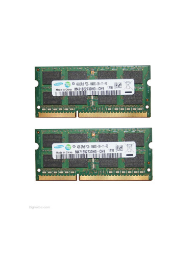 رم لپ تاپ سامسونگ DDR3 تک کاناله 1333 مگاهرتز ظرفیت 4 گیگابایت (استوک)