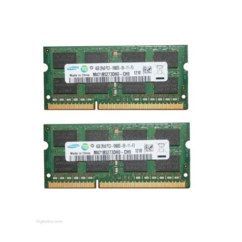 رم لپتاپ PC3-10600 سامسونگ 1333 مگاهرتز 4 گیگابایت