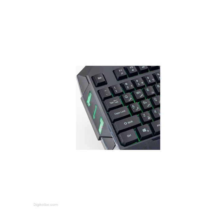کیبورد گیمینگ هیسکا HX-KEG400