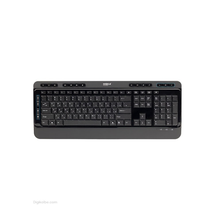 کیبورد بی سیم هیسکا HX-KE235W