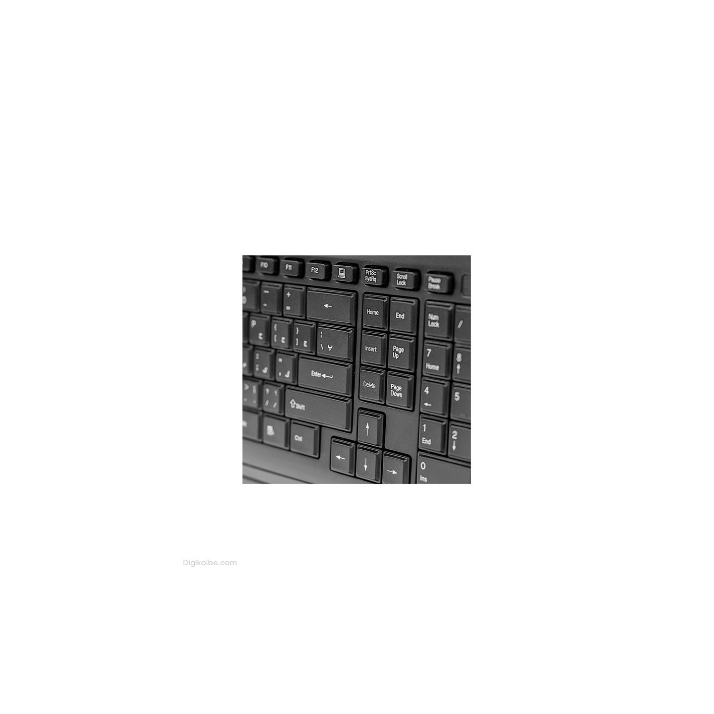 کیبورد بی سیم هیسکا HX-KE240W