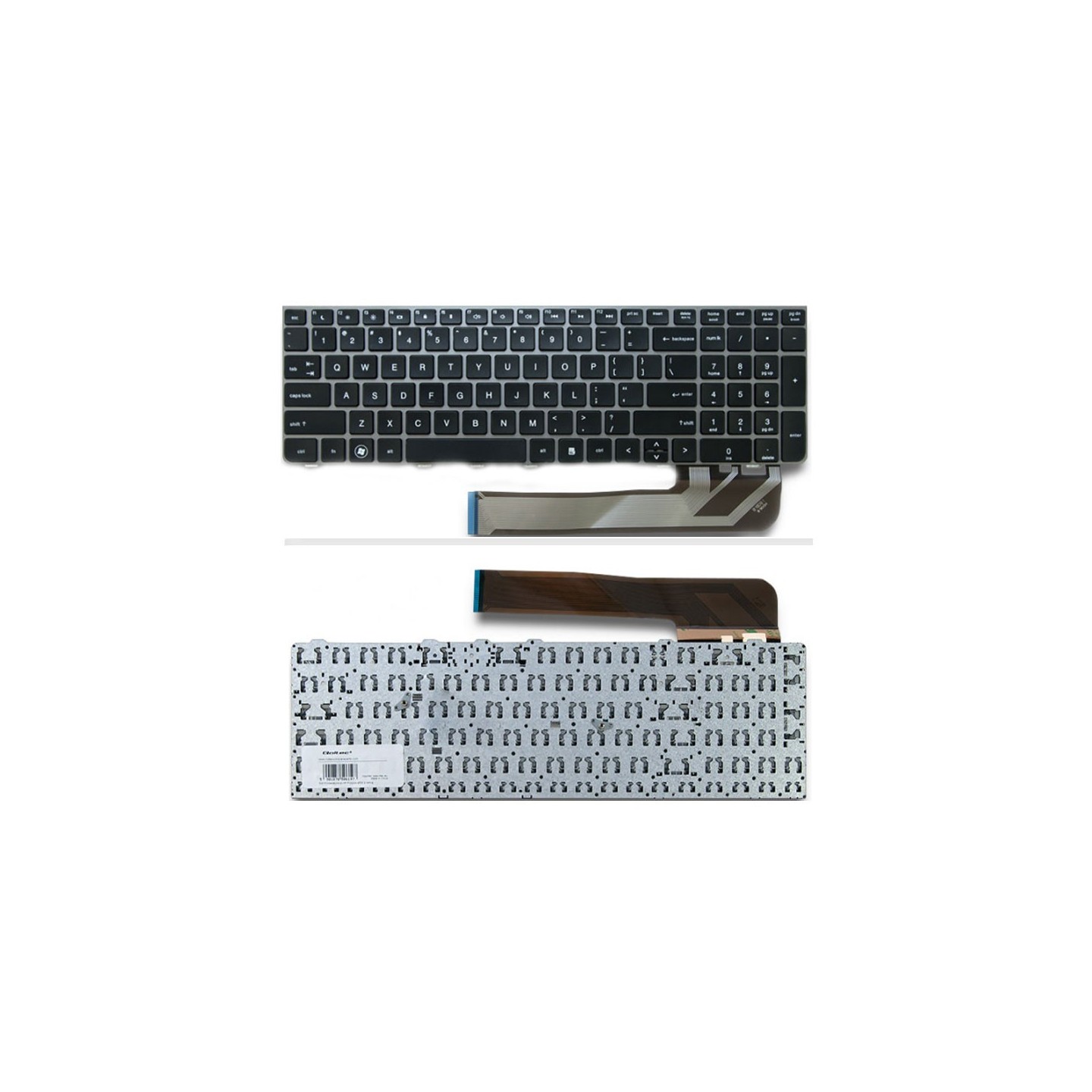 کیبورد لپ‌تاپ اچ‌پی 4530 (ProBook | بافریم)