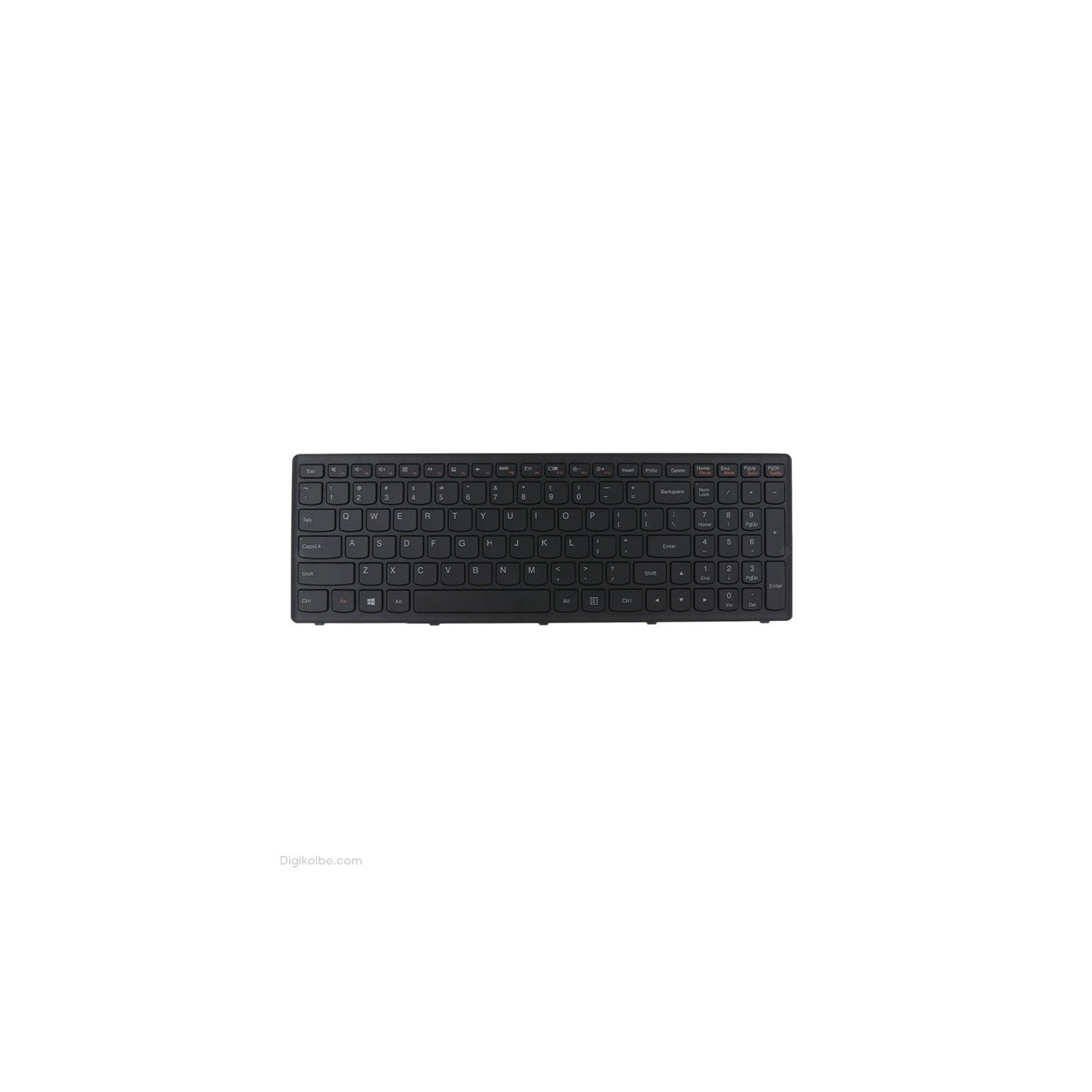 کیبورد لپ‌تاپ لنوو Z510 (IdeaPad | با فريم مشکی)
