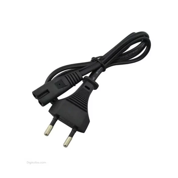 کابل برق 2 پین طول 2 متر