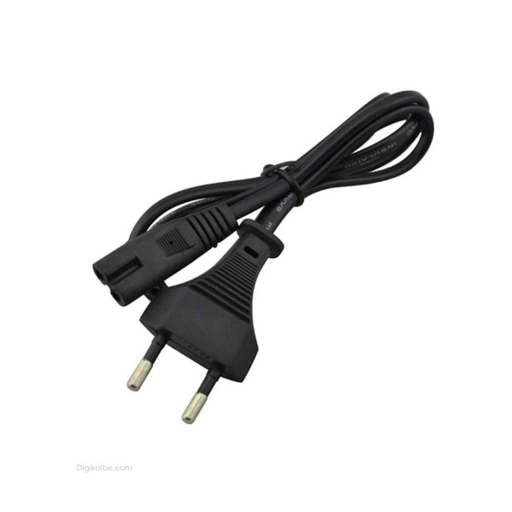 کابل برق 2 پین طول 2 متر