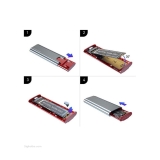 باکس تبدیل هارد لپ‌تاپ هایسنسر HY-S328 (M.2 NVME)