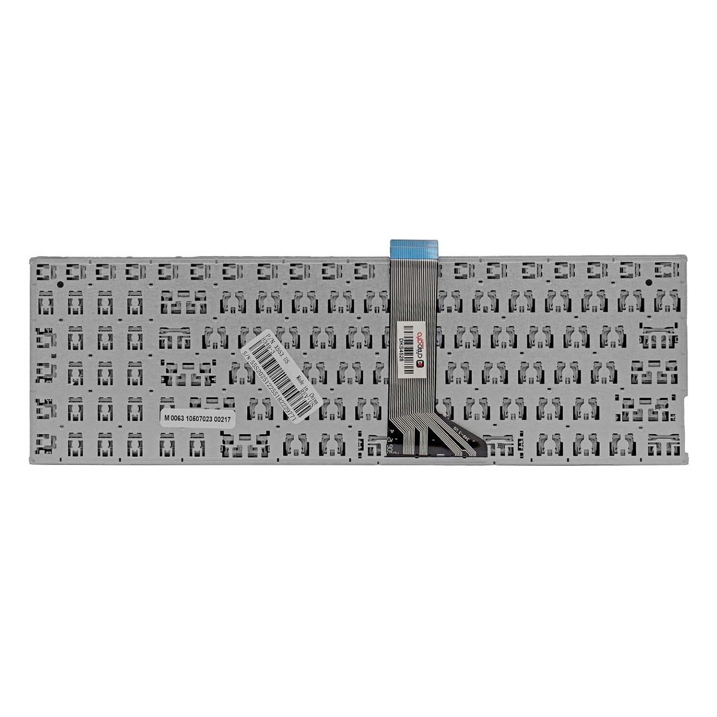 کیبورد لپ‌تاپ ایسوس X555 (بدون فریم | فلت 12 سانتیمتری | اینتر کوچک)