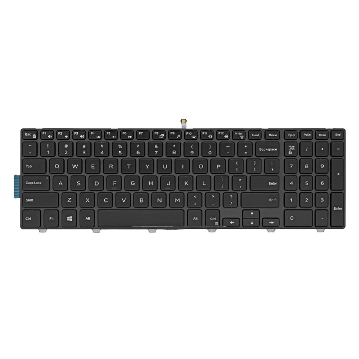 کیبورد لپ‌تاپ دل Inspiron 15-5000 (با بکلایت و فریم)