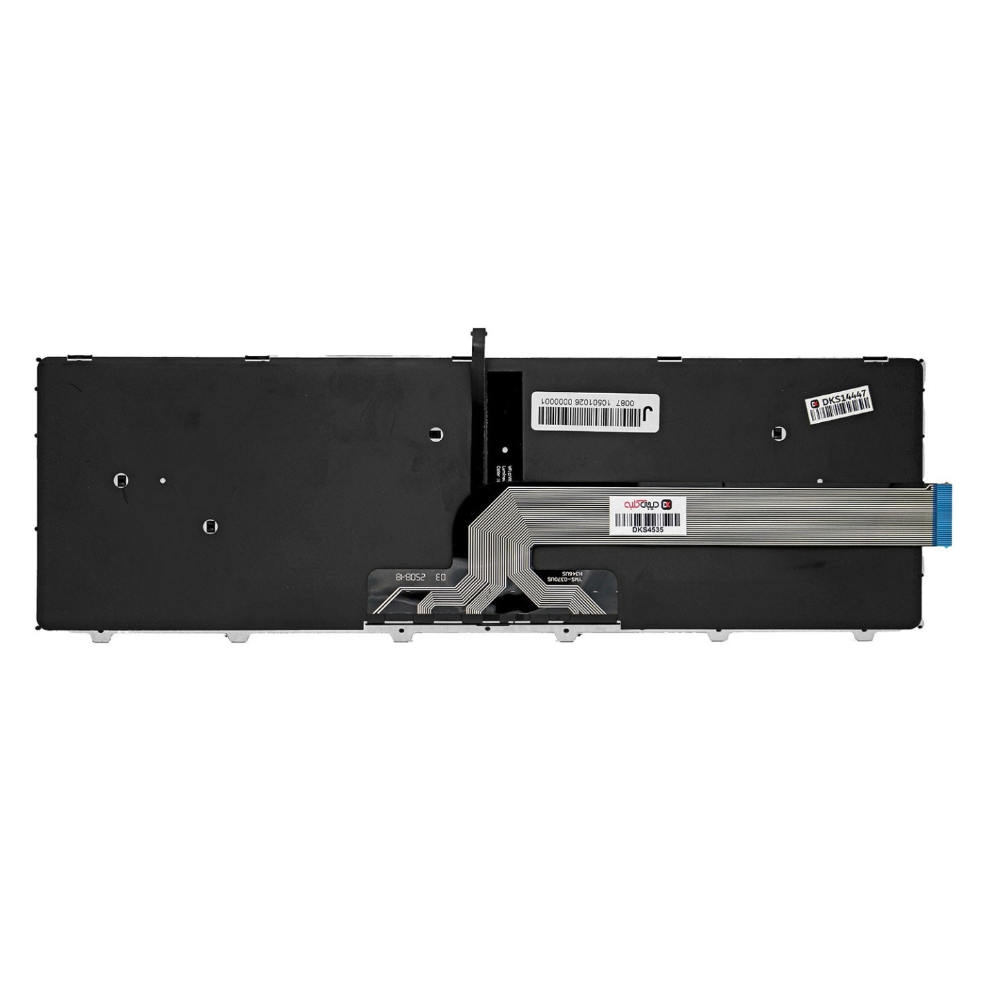 کیبورد لپ‌تاپ دل Inspiron 15-5000 (با بکلایت و فریم)