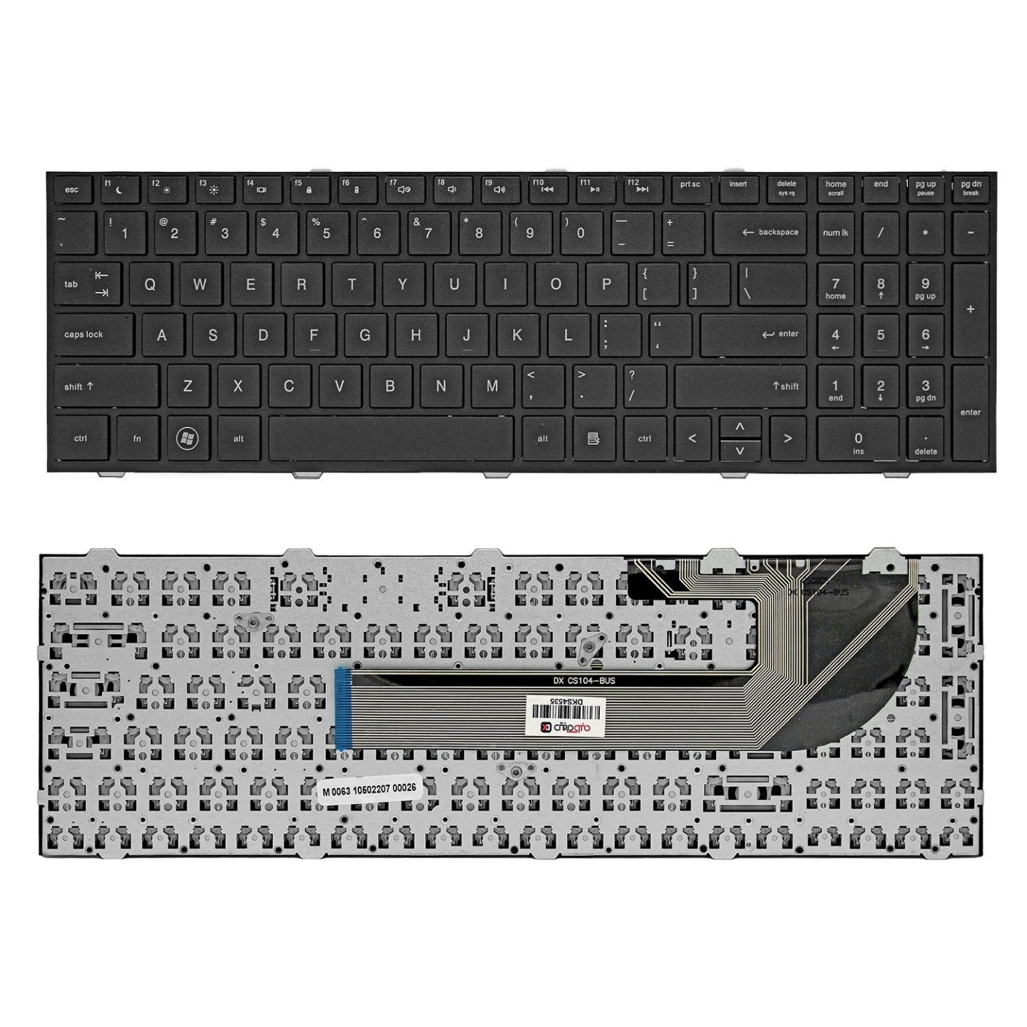 کیبورد لپ‌تاپ اچ‌پی 4540S (Probook)