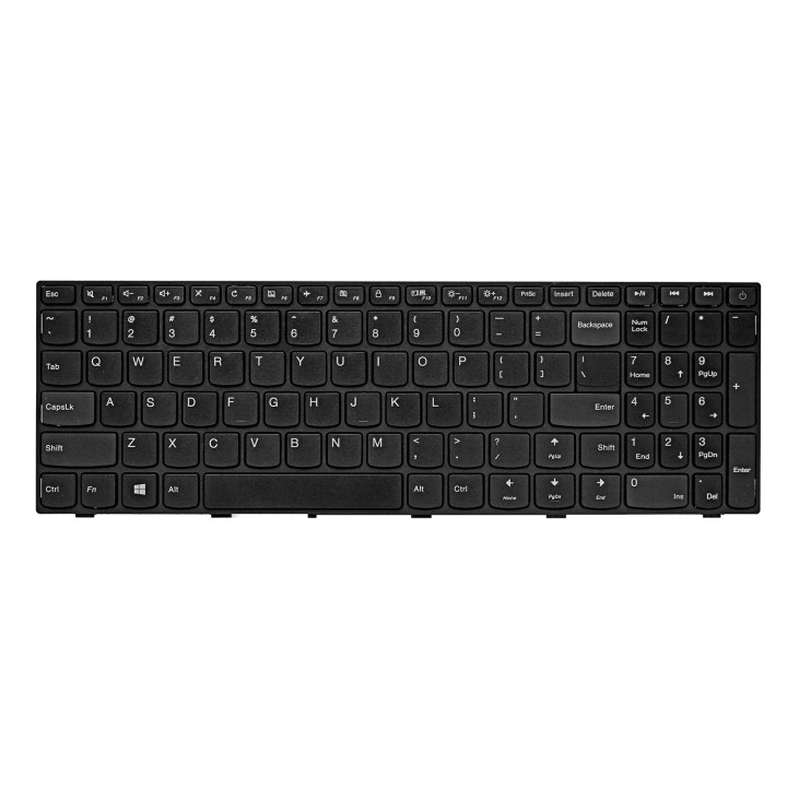 کیبورد لپ‌تاپ لنوو IdeaPad 110-15ISK (با فریم | با دکمه پاور)